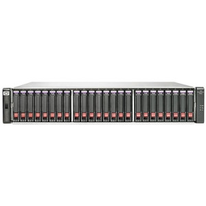 BV901A - HP StorageWorks P2000 SAN Hard Drive Array 24 x HDD Installed 3.50 TB Installed HDD Capacity RAID Supported 24 x Total Bays Fast Ethernet Network (RJ-45) Mini USB Fibre Channel 2U Rack-mountable