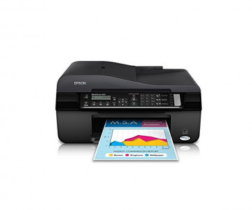 C11CA78241 - Epson WorkForce 520 Inkjet Multifunction Printer Color Plain Paper Print Desktop Printer Copier Scanner Fax 15 ppm Mono Print (Non-ISO) 5.4