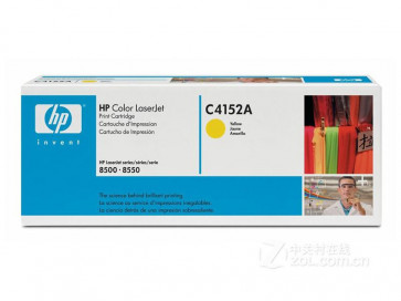 C4152A - HP Toner Cartridge (Yellow) for HP Color LaserJet 8500/8550 Series Printer