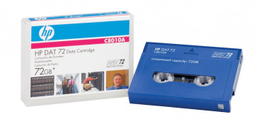 C8010A-RED - HP DAT Data Cartridge DAT 36 GB Native / 72 GB Compressed 557.74 ft Tape Length