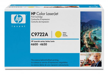 C9722A - HP 641A Toner Cartridge (Yellow) for Color LaserJet 4600/4650 Series Printer