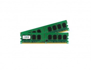 CT1002198 - Crucial 4GB Kit (2 x 2GB) DDR2-667MHz PC2-5300 non-ECC Unbuffered CL5 240-Pin DIMM Memory upgrade for ASUS P5Q-EM DO