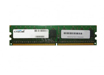 CT1015099 - Crucial 2GB DDR2-800MHz PC2-6400 ECC Unbuffered CL5 240-Pin DIMM Memory Module Upgrade for ASUS RS100-E4/PI2