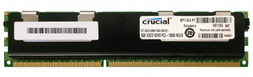 CT102472BB1339-A1 - Crucial Technology 8GB DDR3-1333MHz PC3-10600 ECC Registered CL9 240-Pin DIMM 1.35V Low Voltage Dual Rank Memory Module