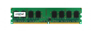 CT12864AA800/8 - Crucial Technology 1GB DDR2-800MHz PC2-6400 non-ECC Unbuffered CL6 240-Pin DIMM 1.8V Memory Module