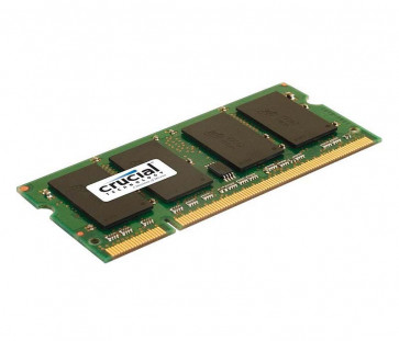CT12864X40B - Crucial Technology 1GB DDR-400MHz PC3200 non-ECC Unbuffered CL3 200-Pin SoDimm 2.5V Memory Module