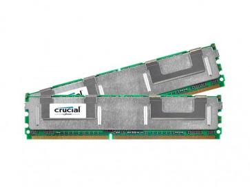 CT1326858 - Crucial Technology 16GB Kit (2 X 8GB) DDR2-667MHz PC2-5300 Fully Buffered CL5 240-Pin DIMM 1.8V Memory Upgrade for Supermicro SuperServer 6015W-NiB / 6015W-Ni System