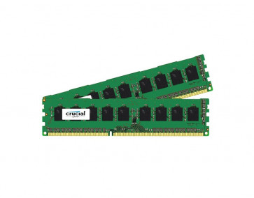 CT1415271 - Crucial 2GB Kit (2 x 1GB) DDR2-800MHz PC2-6400 ECC Unbuffered CL5 240-Pin DIMM Memory Upgrade for HP - Compaq ProLiant DL120 G5
