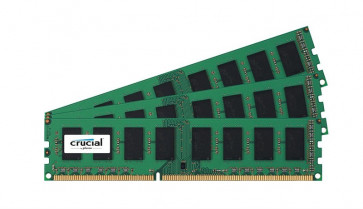 CT1420620 - Crucial 6GB Kit (3 x 2GB) DDR3-1600MHz PC3-12800 non-ECC Unbuffered CL11 240-Pin DIMM Memory upgrade for Supermicro C7X58