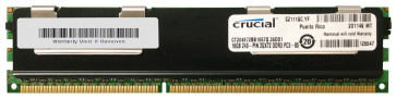 CT204872BB1067Q - Crucial Technology 16GB DDR3-1066MHz PC3-8500 ECC Registered CL7 240-Pin DIMM 1.35V Low Voltage Quad Rank Memory Module