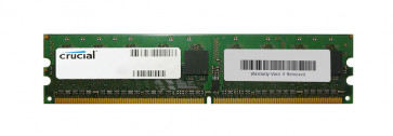 CT2839156 - Crucial Technology 2GB DDR2-667MHz PC2-5300 ECC Unbuffered CL5 240-Pin DIMM 1.8V Memory Module for Dell Precision WorkStation 380