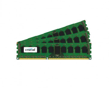 CT2888563 - Crucial Technology 24GB Kit (3 X 8GB) DDR3-1600MHz PC3-12800 ECC Registered CL11 240-Pin DIMM 1.35V Low Voltage Dual Rank Memory Upgrade for Tyan B8812F48W8HR System