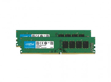 CT2K16G4DFD8266 - Crucial 32GB Kit (2 x 16GB) DDR4-2666MHz PC4-21300 non-ECC Unbuffered CL19 288-Pin DIMM 1.2V Dual Rank Memory