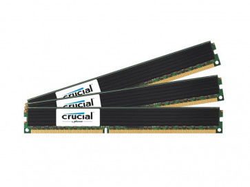 CT4223654 - Crucial Technology 48GB Kit (3 X 16GB) DDR3-1600MHz PC3-12800 ECC Registered CL11 240-Pin DIMM 1.35V Low Voltage Dual Rank Very Low Profile (VLP) Memory Upgrade for Supermicro 2027TR-HTRF+ System