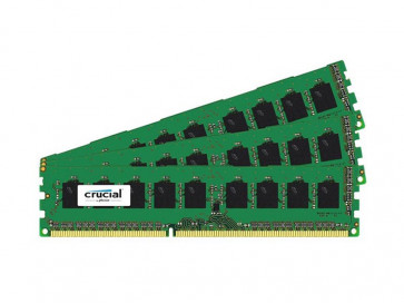 CT4265871 - Crucial Technology 24GB Kit (3 X 8GB) DDR3-1866MHz PC3-14900 ECC Unbuffered CL13 240-Pin DIMM 1.5V Memory Upgrade for ASUS ESC1000 G2 System
