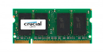 CT492847 - Crucial 1GB DDR2-667MHz PC2-5300 non-ECC Unbuffered CL5 200-Pin SoDIMM Memory Module Upgrade for Acer TravelMate 2400 Series System