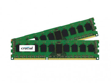 CT4952314 - Crucial Technology 16GB Kit (2 X 8GB) DDR3-1866MHz PC3-14900 ECC Registered CL13 240-Pin DIMM 1.5V Dual Rank Memory Upgrade for ASUS RS720Q-E7/RS12 System