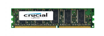CT566243 - Crucial Technology 512MB DDR-400MHz PC3200 non-ECC Unbuffered CL3 184-Pin DIMM 2.5V Memory Module Upgrade for Supermicro SuperServer 5013C-M8