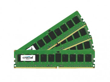 CT6339277 - Crucial Technology 32GB Kit (4 X 8GB) DDR4-2133MHz PC4-17000 ECC Registered CL15 288-Pin DIMM 1.2V Single Rank Memory Upgrade for Supermicro SuperServer 6028TP-HC0R System