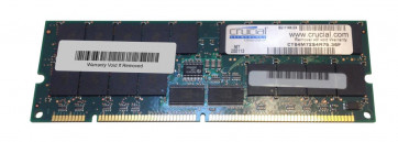 CT64M72S4R75 - Crucial Technology 512MB 133MHz PC133 ECC Registered CL3 168-Pin DIMM 3.3V Memory Module