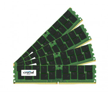 CT6963996 - Crucial 128GB Kit (4 x 32GB) DDR4-2400MHz PC4-19200 ECC Registered CL17 288-Pin DIMM Dual Rank Memory Upgrade for Supermicro SuperServer 1028GR-TRT