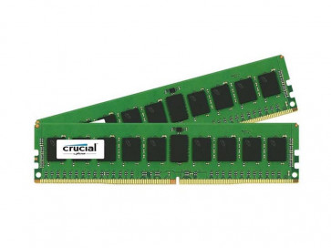 CT7075514 - Crucial Technology 64GB Kit (2 X 32GB) DDR4-2133MHz PC4-17000 ECC Registered CL15 288-Pin DIMM 1.2V Dual Rank Memory Upgrade for Supermicro SuperServer 6028R-TDWNR System