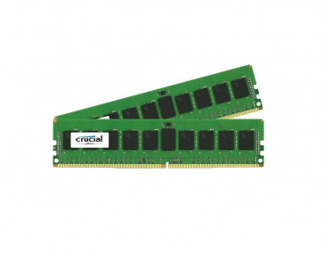 CT7085357 - Crucial 16GB Kit (2 x 8GB) DDR4-2400MHz PC4-19200 ECC Registered CL17 288-Pin DIMM 1.2V Single Rank Memory upgrade for Supermicro X10DRL-iT
