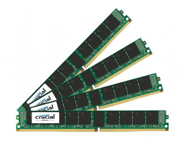 CT7137972 - Crucial 64GB Kit (4 x 16GB) DDR4-2400MHz PC4-19200 ECC Registered CL17 288-Pin DIMM 1.2V Single Rank Very Low Profile (VLP) Memory upgrade for Supermicro X10DRH-C