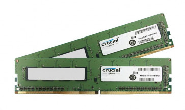 CT8092238 - Crucial 16GB Kit (2 x 8GB) DDR4-2400MHz PC4-19200 non-ECC Unbuffered CL17 288-Pin DIMM Dual Rank Memory Upgrade for Acer Aspire G6-710-70001 System