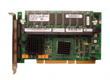 D9205 - Dell PERC4 Dual Channel PCI-X Ultra-320 SCSI RAID Controller Card with Standard Bracket