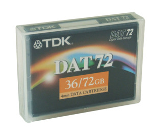 DC4-170 - TDK DAT 72 Tape Cartridge - DAT DAT 72 - 36GB (Native) / 72GB (Compressed)