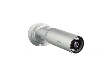 DCS7010L - D-Link 4.3mm F/2.0 HD Mini Bullet Outdoor Network Surveillance Camera Day and Night