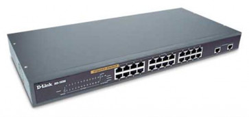 DES-1026G - D-Link 24-Port 10/100 + 2 Gigabit 1000Base-TX Switch (Refurbished)