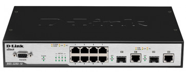 DGS-3200-10 - D-Link 8-Port 10/100/1000 Layer 2 Managed Ethernet Switch with 2 1000Base-T/SFP Combo Ports (Refurbished)