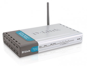 DI-624M - D-Link Super G with MIMO Wireless Router 4 x LAN 1 x WAN (Refurbished)