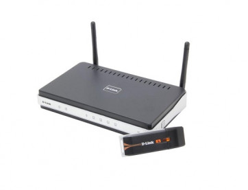 DKT-408 - D-Link 4-Port 2.4GHz 300Mbps 10/100Base-T Fast Ethernet 802.11b/g/n Wireless Router