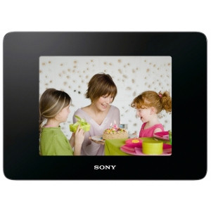 DPFD830 - Sony 8quot; lcd digital frame 800 x 600 cable 4 3 jpeg tiff exif bmp raw built-in 2GB usb bluetooth