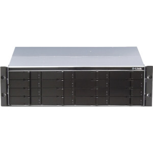 DSN-4100 - D-Link xStack SAN Hard Drive Array - RAID Supported - 16 x Total Bays - Gigabit Ethernet - iSCSI - 3U Rack-mountable