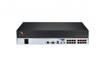 DSR2020-001 - Avocent 16-Port PS/2 Cat5 1 Local User 8 IP Users KVM Switch Rack-Mountable