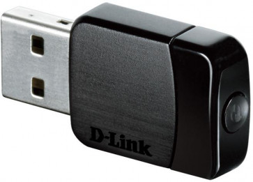DWA-171 - D-Link Wireless Ac Dual Band Usb Adapter Usb 2.0 Up To 150MBps 2.4GHz 433MBps 5GHz Ieee 802.11ac (Refurbished)