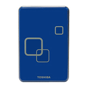 E05A075PBU2XL - Toshiba Canvio E05A075PBU2XL 750 GB External Hard Drive - Liquid Blue - USB 2.0 - 5400 rpm - 8 MB Buffer