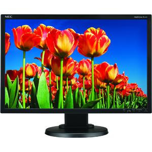 E222W-BK - NEC Display MultiSync E222W 22 LCD Monitor 16:10 5 ms 1680 x 1050 16.7 Million Colors 250 Nit 1000:1 DVI VGA Black (Refurbished)