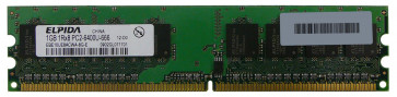 EBE10UE8ACWA-8G-E - Elpida 1GB DDR2-800MHz PC2-6400 non-ECC Unbuffered CL6 240-Pin DIMM 1.8V Single Rank Memory Module