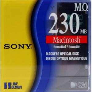 EDM230CMF - Sony 230MB Rewritable 3.5-inch Magneto Optical Media