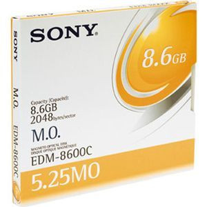 EDM8600C - Sony 5.25 Magneto Optical Media - Rewritable - 8.6GB - 14x