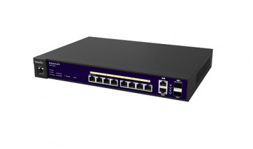 EGS5212FP - EnGenius 8-Port 10/100/1000 (PoE) Managed Gigabit Ethernet Switch with 2 Ethernet Ports & 2 SFP Ports Rack-Mountable