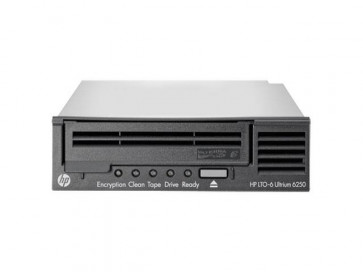 EH969SB - HP StoreEver LTO-6 Ultrium 6250 SAS Internal Tape Drive/S-Buy LTO-6 2.50 TB (Native)/6.25 TB (Compressed) SAS 5.25-inch Width 1/2H Height Internal 422.34 MBps Native 1.03 GB/s Compressed Encryption WORM Support