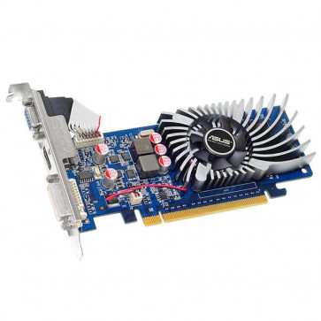 EN210/DI/512MD2LP - ASUS GeForce GT210 512MB DDR2 DVI/VGA/HDMI Low Profile PCI Express Video Graphics Card (Refurbished)