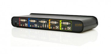F1DD104L - Belkin SOHO 4-Port DVI and USB KVM Switch