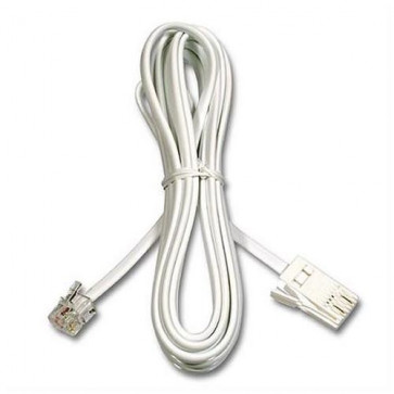 F3L900CP3M-WH-S - Belkin High-Speed RJ-11 Internet Modem Cable (White) 3M (Refurbished)